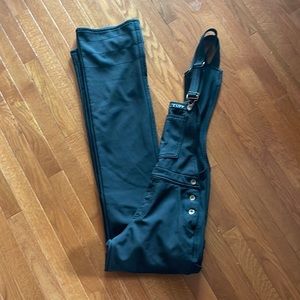 Cowgirl Tuff Work Hard Play Hard black bibs